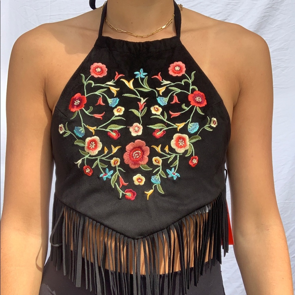 Colorful fun top!